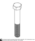 Bolt 7/16-20 x 2-3/4 Gr5 Zinc 11990010 Default Title