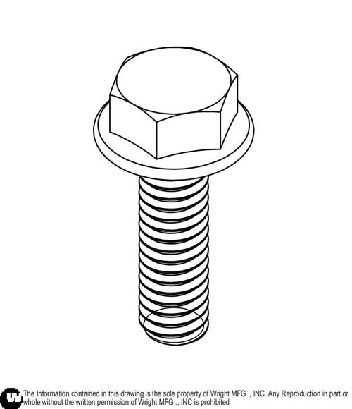 Flange Bolt 5/16-18 x 1 Z5 11990013 Default Title