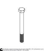 Hex Bolt 3/4-10 x 7 1/2 Z5 11990054
