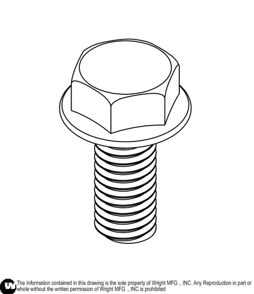 Flange Bolt 7/16-14 x 1 Z5 11990064 Default Title
