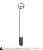 Hex Bolt 3/4 - 10 x 9.5 Z5 11990108 Default Title