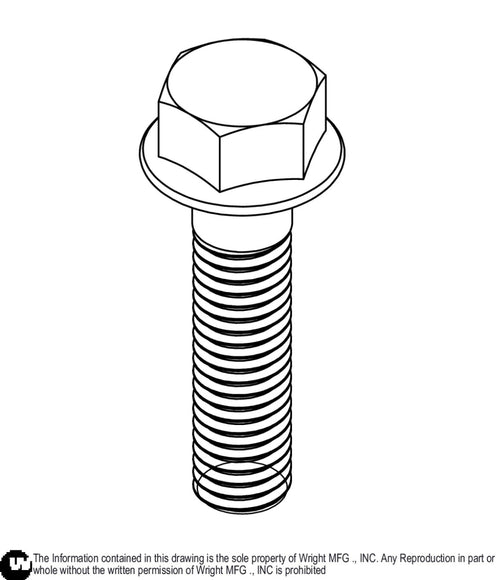 Flange Bolt 1/2-13 x 2 Z5 11990244 Default Title