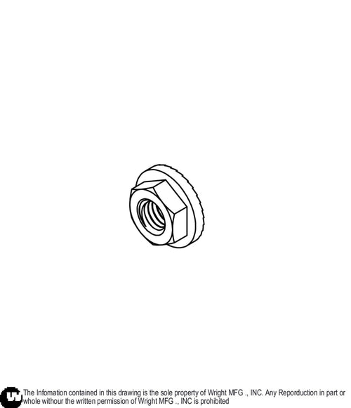 Flange Toplock Nut M8-1.25 12990061 Default Title