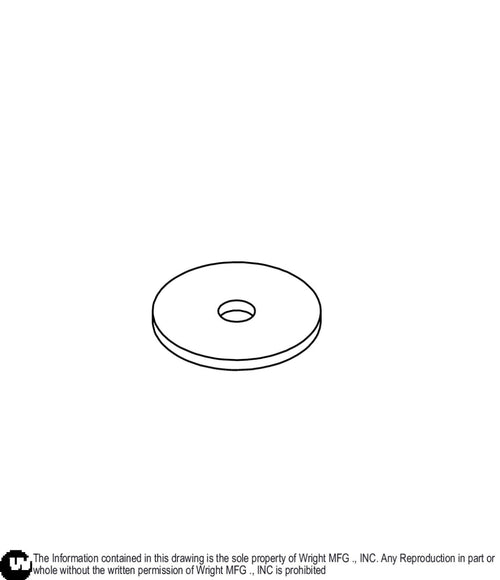 Fender Washer 3/16 x 1 OD x .072 13990078 Default Title