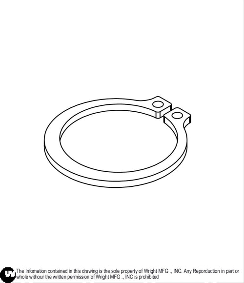 External Retaining Ring 15990035 Default Title