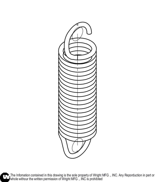 Extension Spring, 2" 16410008 Default Title