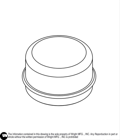 Dust Cap, Sentar Caster Arm 17460003 Default Title
