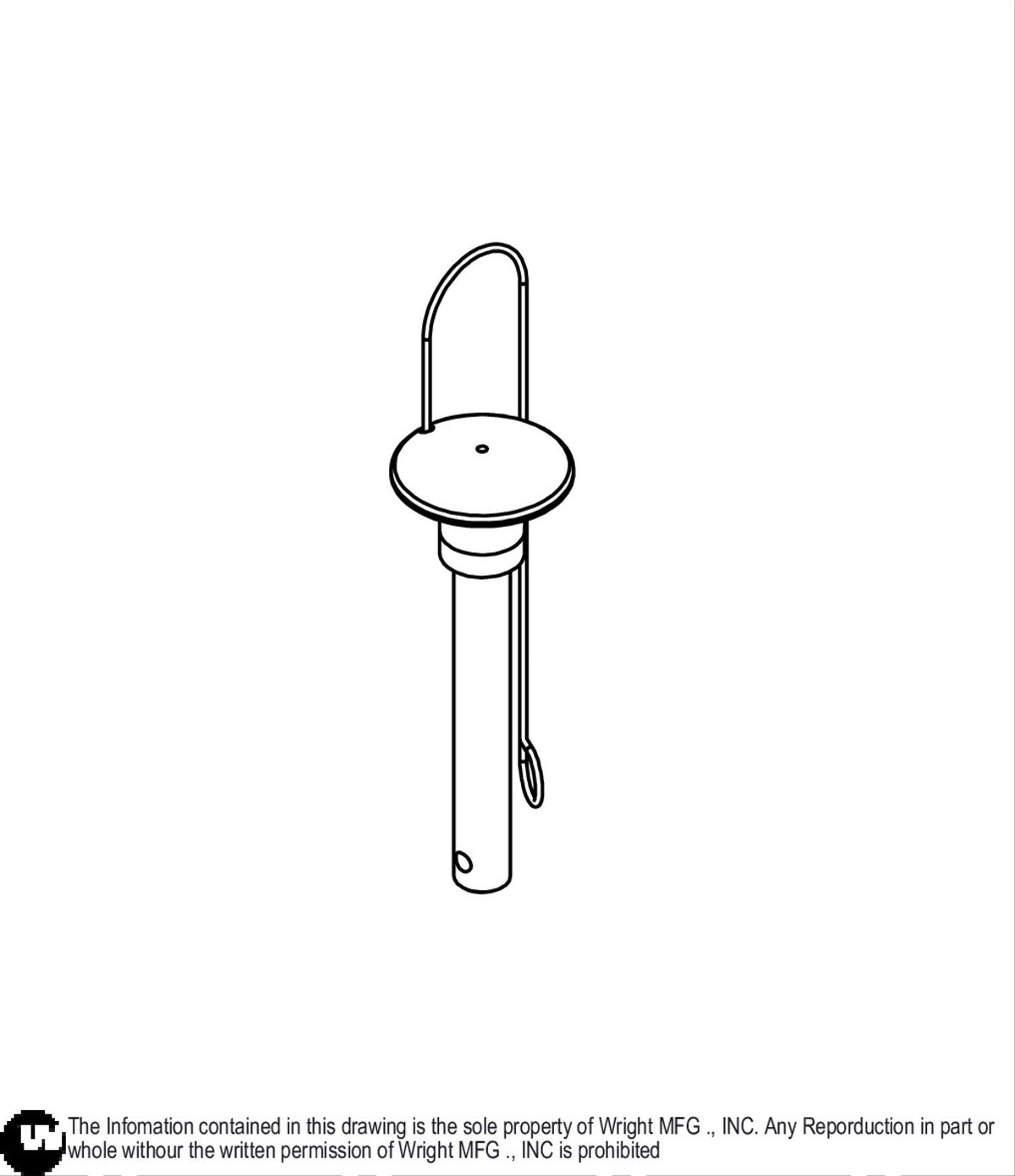 .50 X 3.5 Socket ROPS Detent Pin 21420005 Default Title