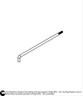 ZK Control Lock Linkage Rod 24420038 Default Title