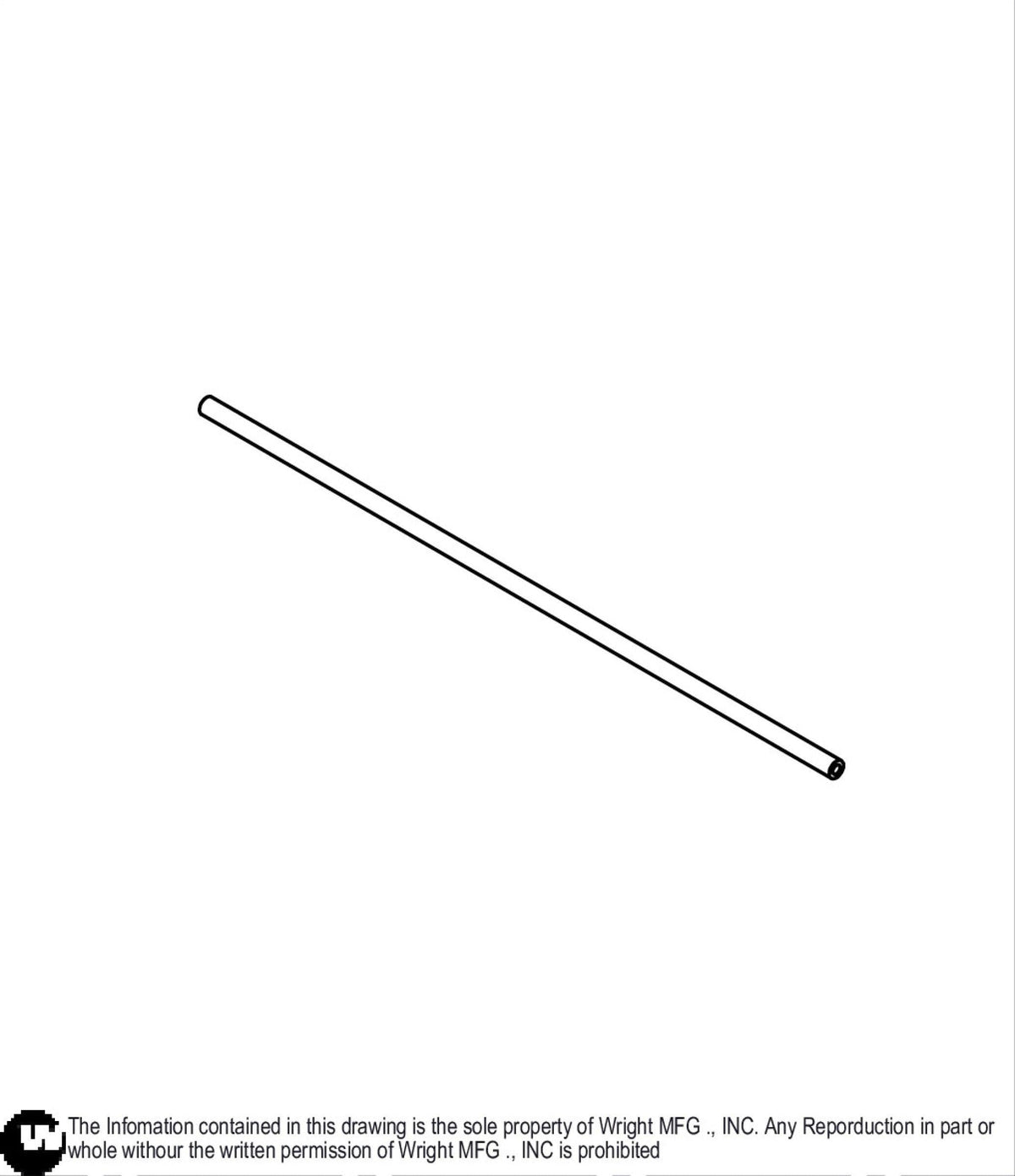 WVP Tank Breather Tube Hose 33410046 Default Title