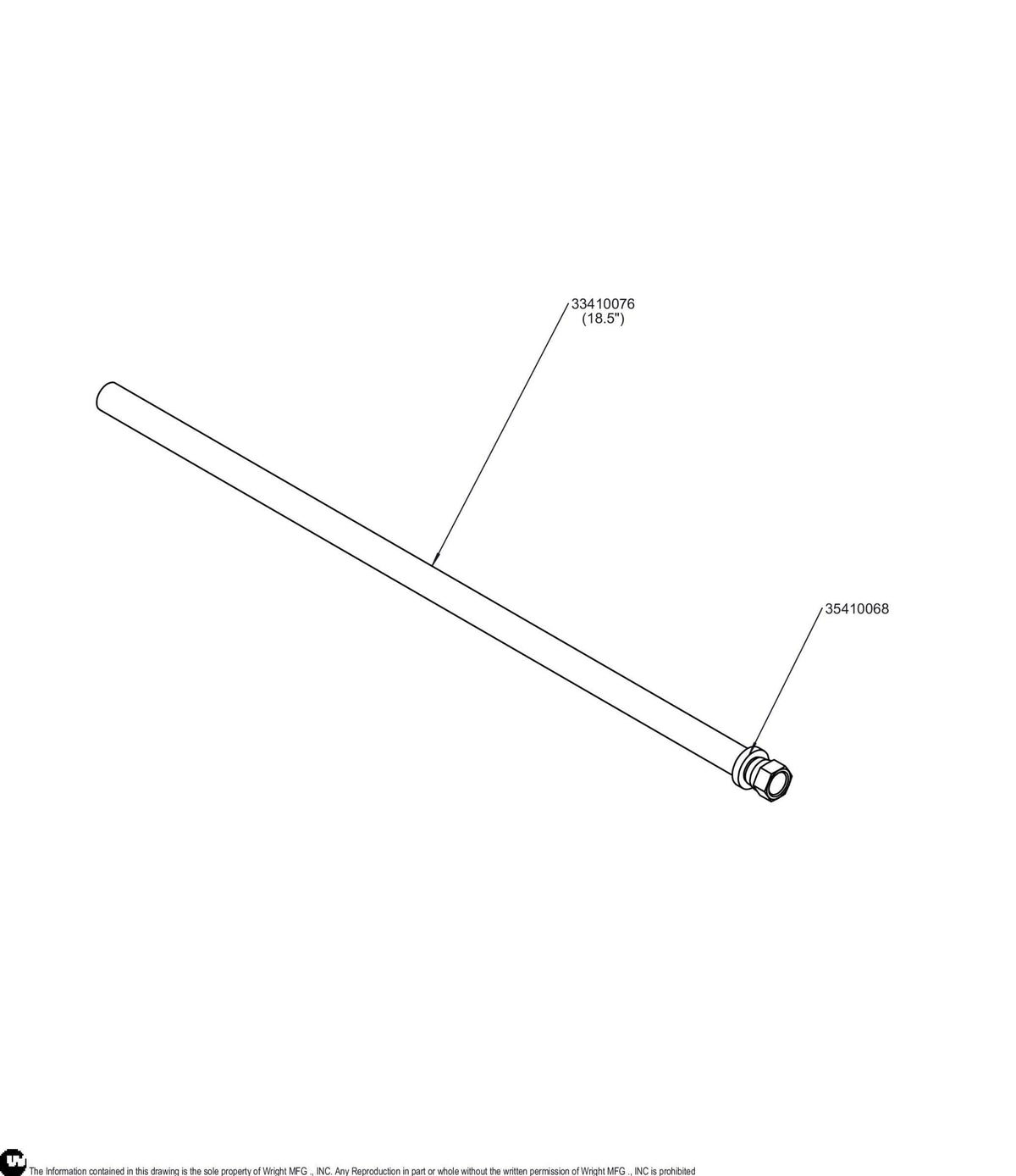 WZXT 20 Low Pressure Hose 33410137