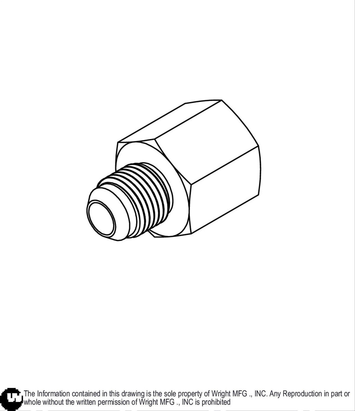 -6 MJIC x -6 FNPT, Straight Fitting 35410038 Default Title