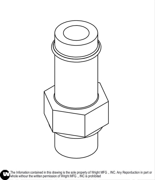 -6 ORB SAE 1/2 Fitting 39410003 Default Title