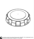 3" Opening Fuel Tank Cap 41410012 Default Title