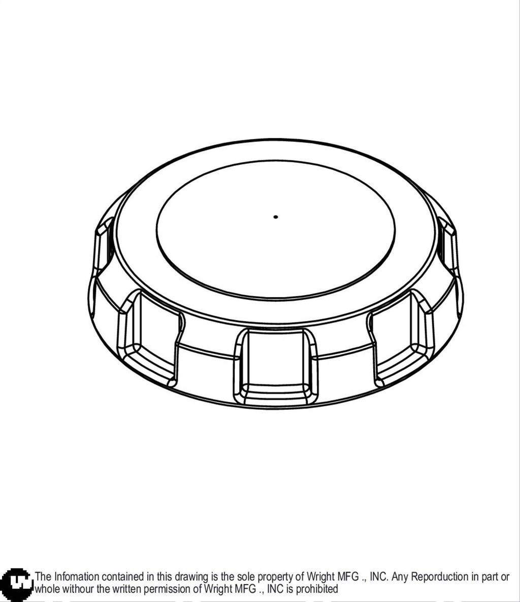 3" Opening Fuel Tank Cap 41410012
