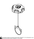 Kelch Non-Vented CARB Fuel Tank Cap 3.50 45410037 Default Title