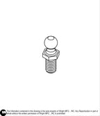 Ball Stud For Damper 52420006 Default Title