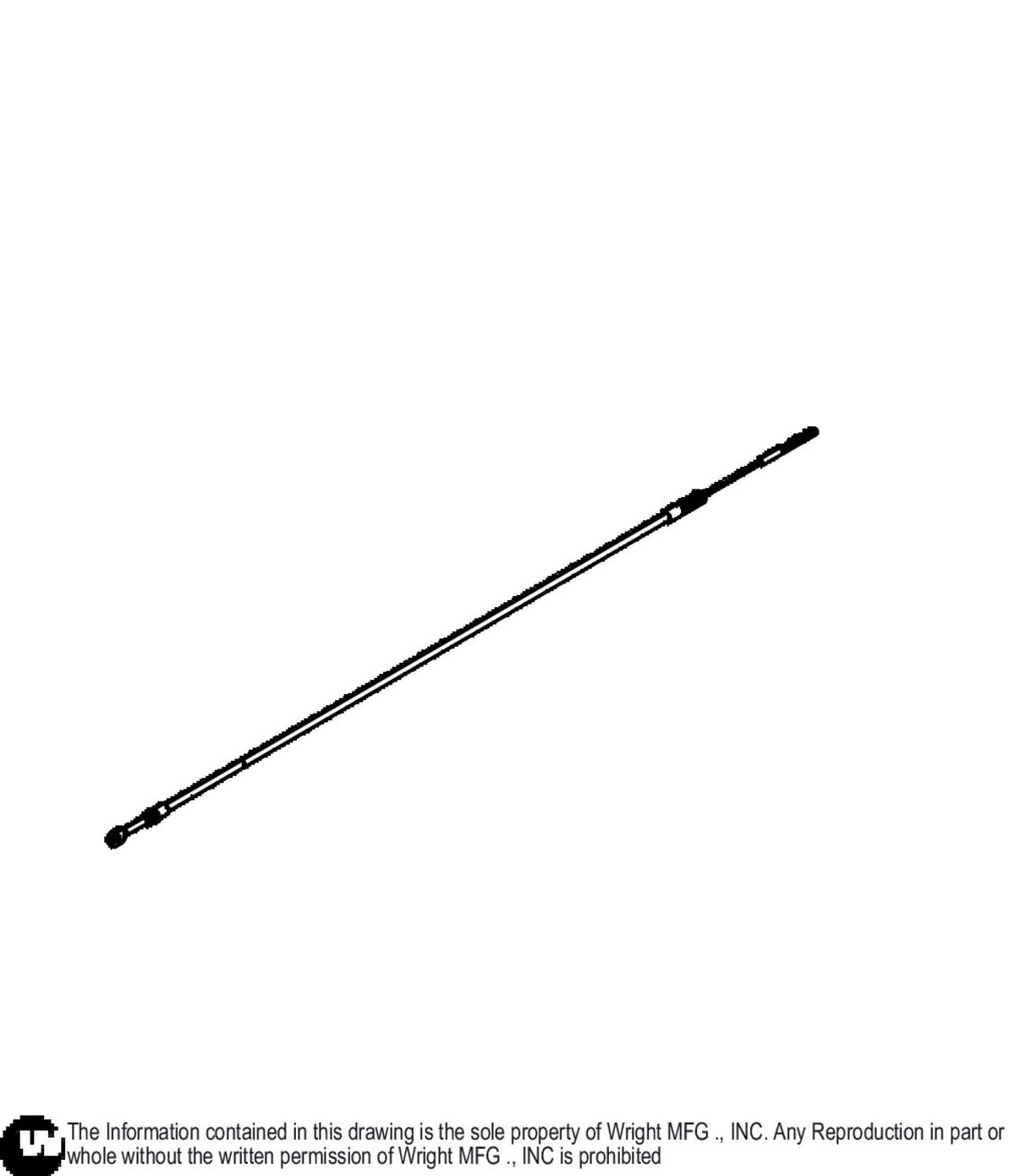 WZXT Brake Cable Assembly 52420022 Default Title