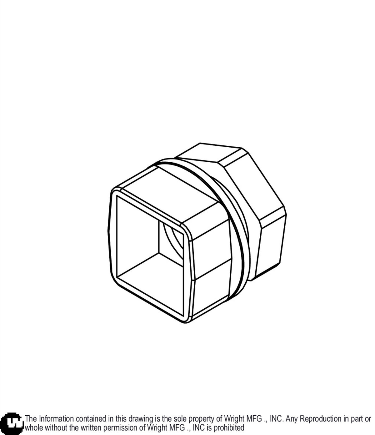 1 Slot Cord Grip 57420036 Default Title
