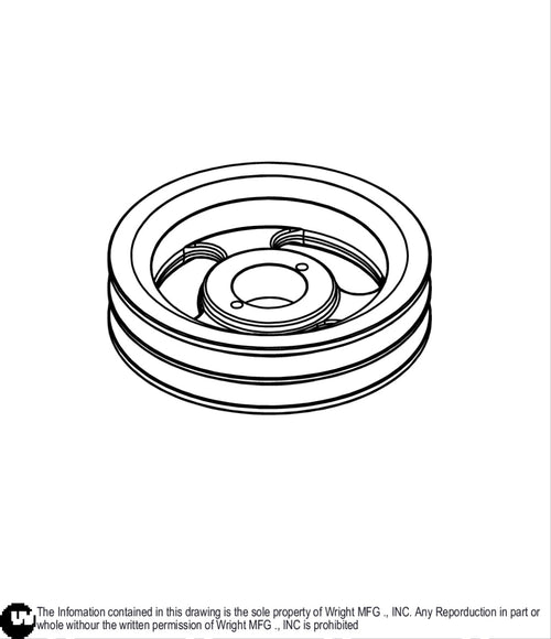 Double Grove Pulley 7 OD-A/B 71460056 Default Title