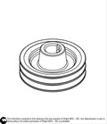 Modified A 5.00in Pulley 71460120 Default Title