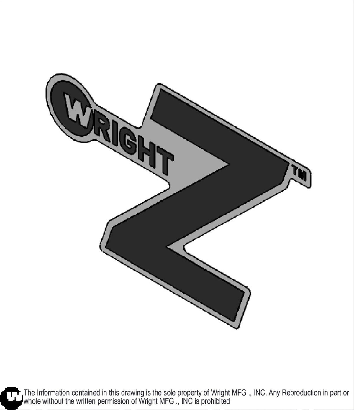 Z Logo Decal 76490066 Default Title