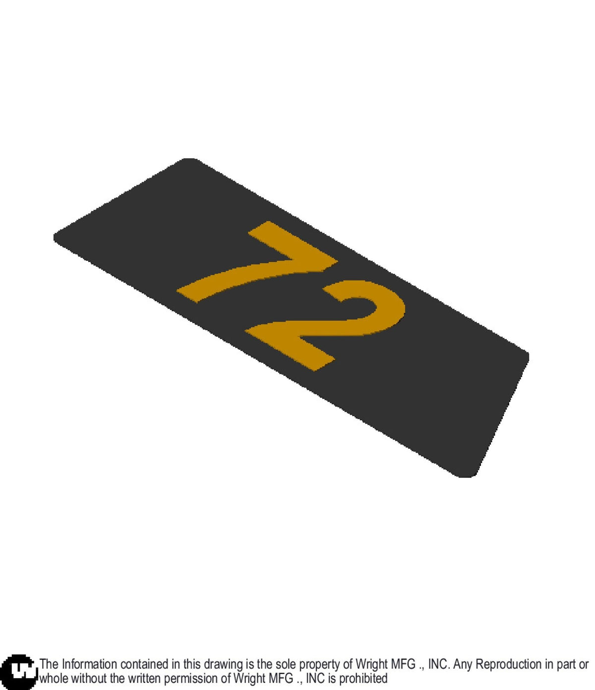 WZXT 72 Deck Size Decal 76490274 Default Title