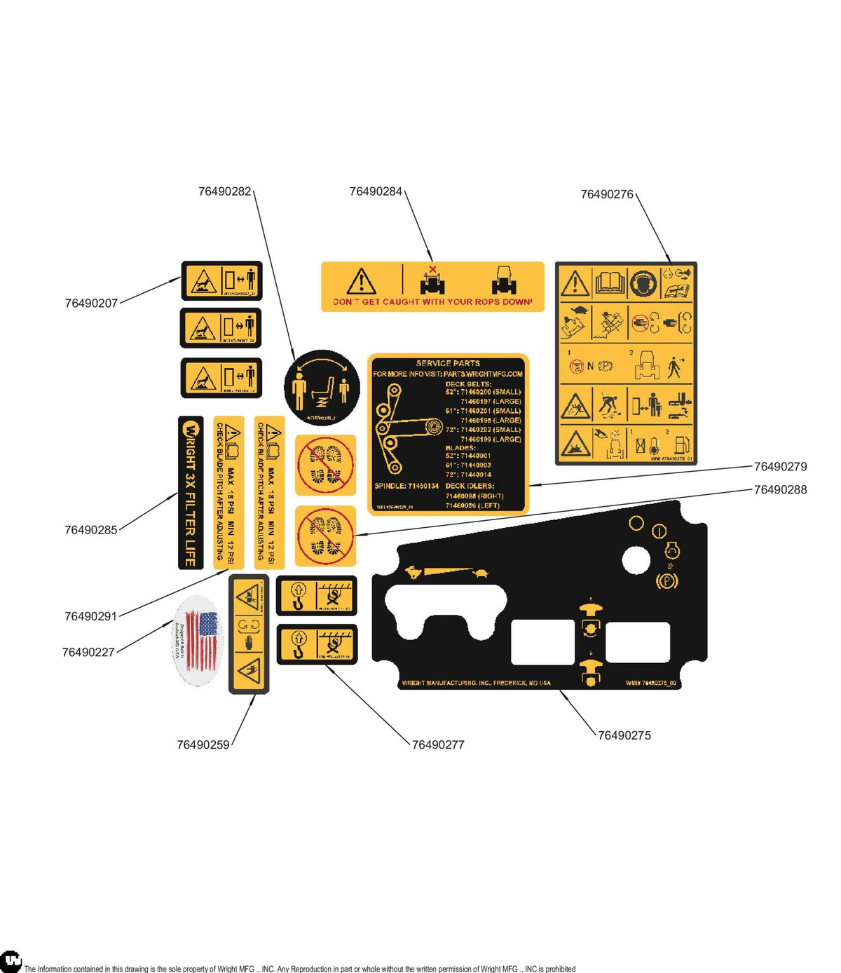 WZXT Master Kit Decal 76490292 Default Title