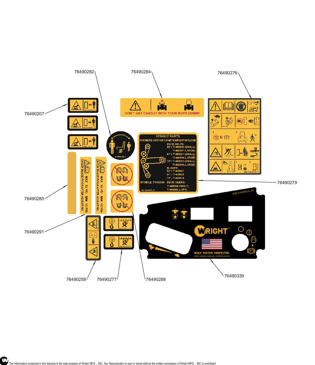 WZXT RT Throttle Master Kit Decal 76490346 Default Title