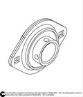1" 2-Bolt Flange Bearing 77410004 Default Title