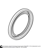 1.75 ID X 2.374 OD X 0.25 Grease Seal 77460019 Default Title