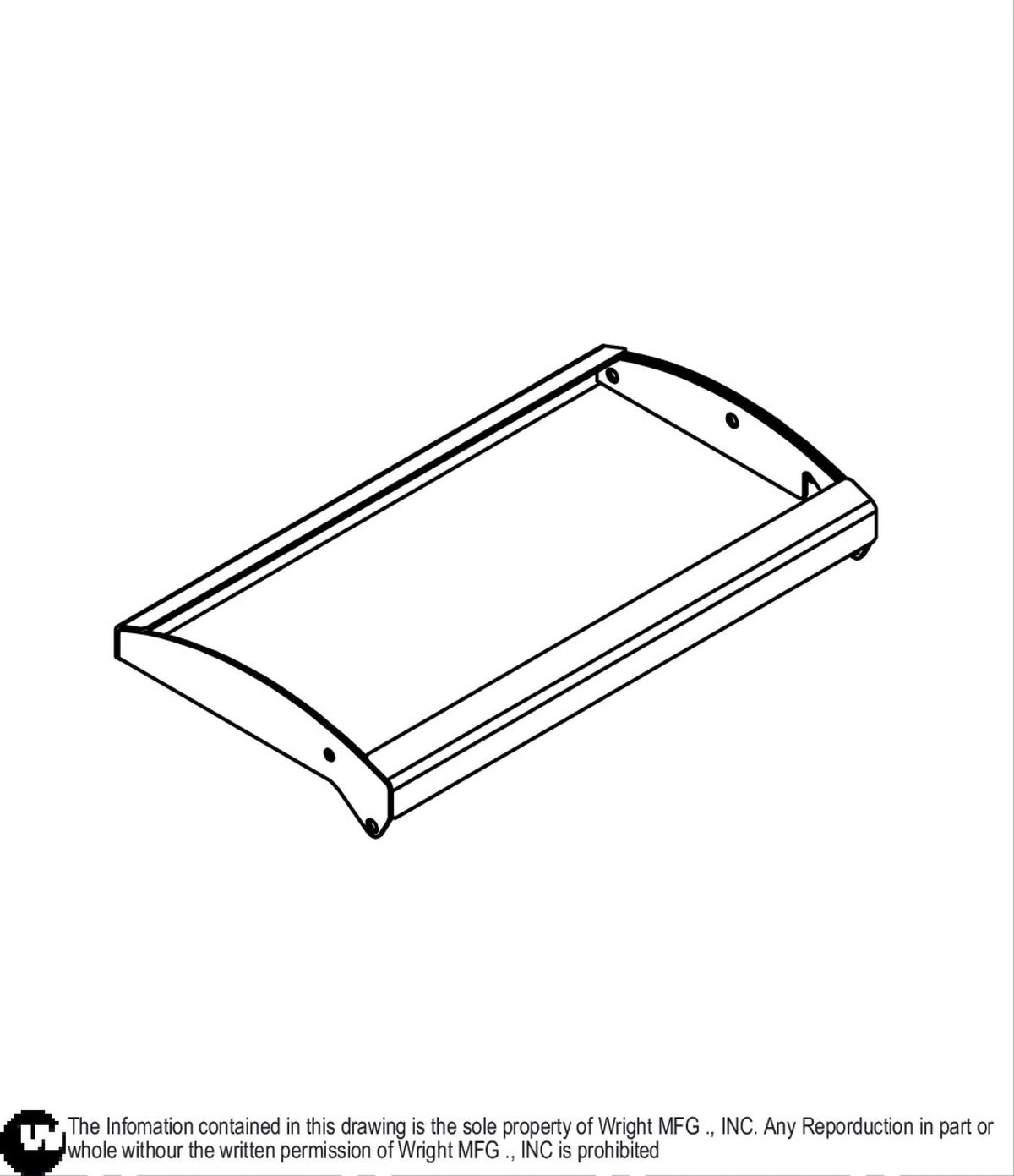 WSE III Oil Cooler Cover Weldment 91410019 Default Title
