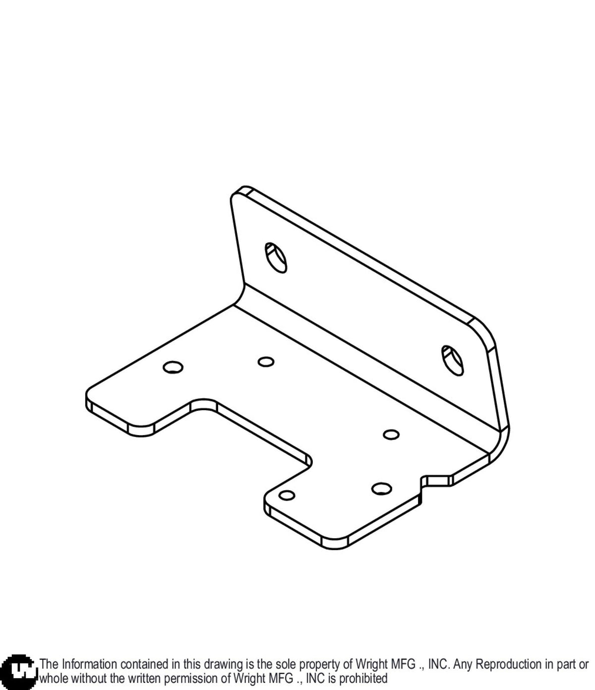 Depth AI Camera Mount Bracket 91420038 Default Title