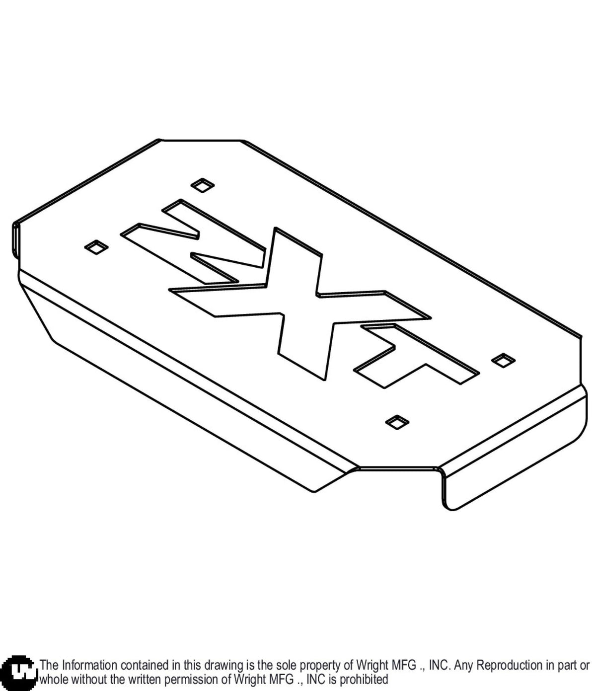 WZXT Air Filter Guard Top Plate 91490046 Default Title