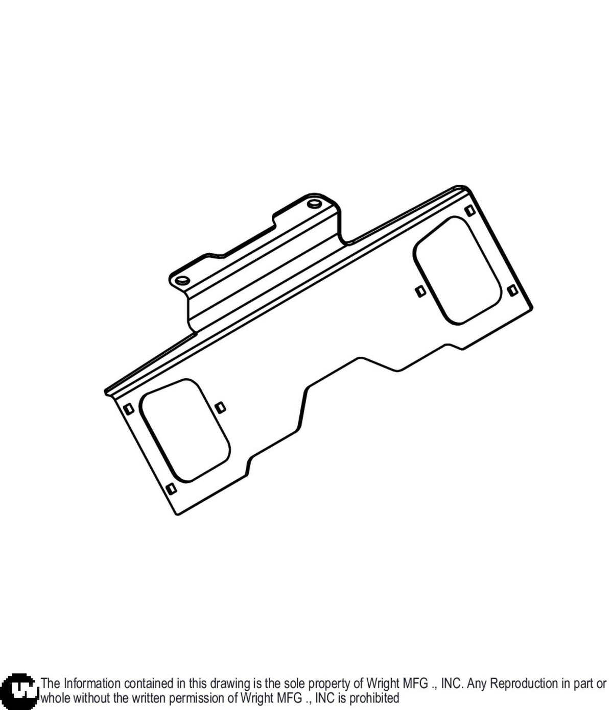 WZXT ROPS Stop Shadow Plate 91490048 Default Title