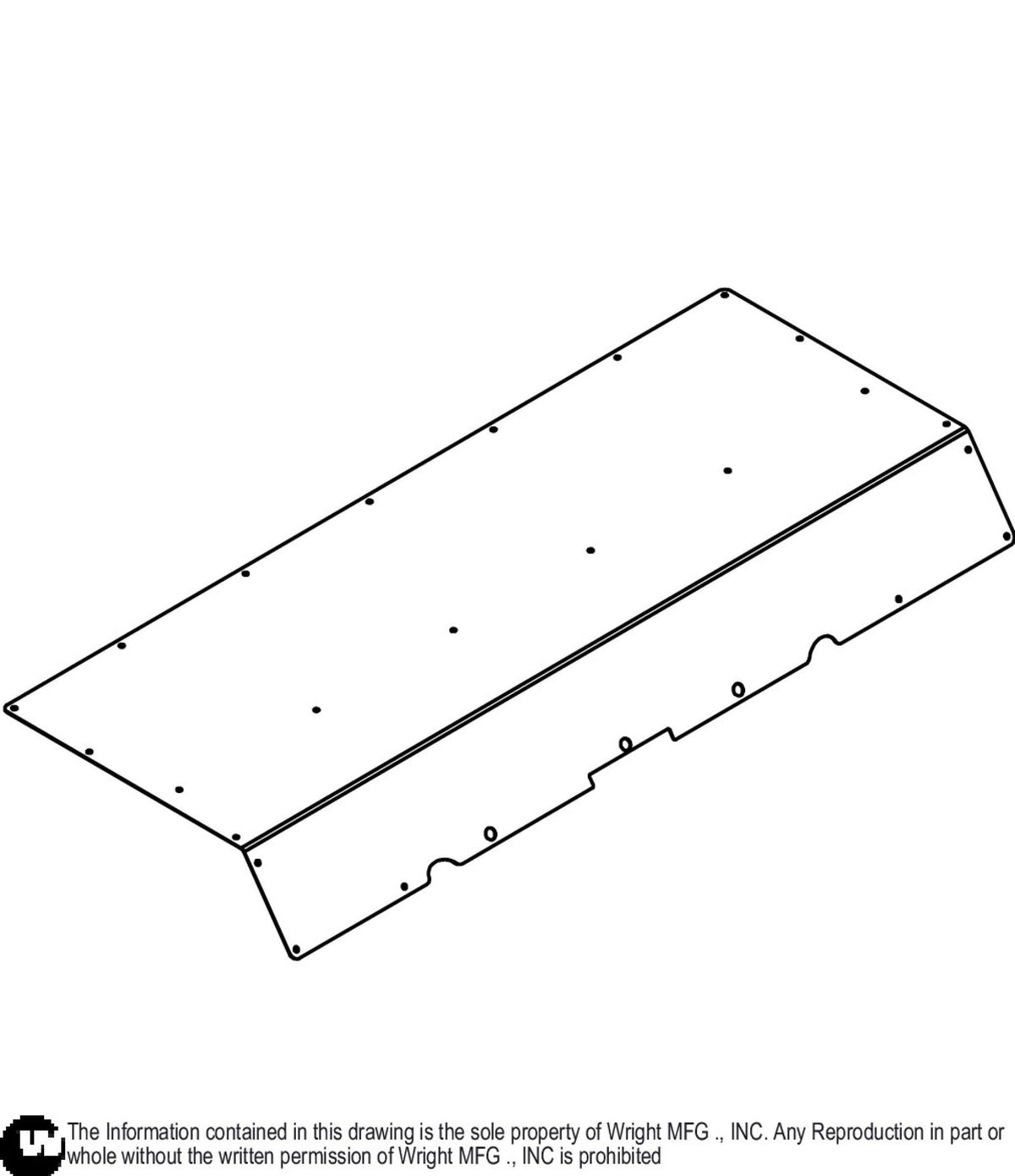 GCS 3 Bag Bagger Lid Cover Panel 93320002 Default Title