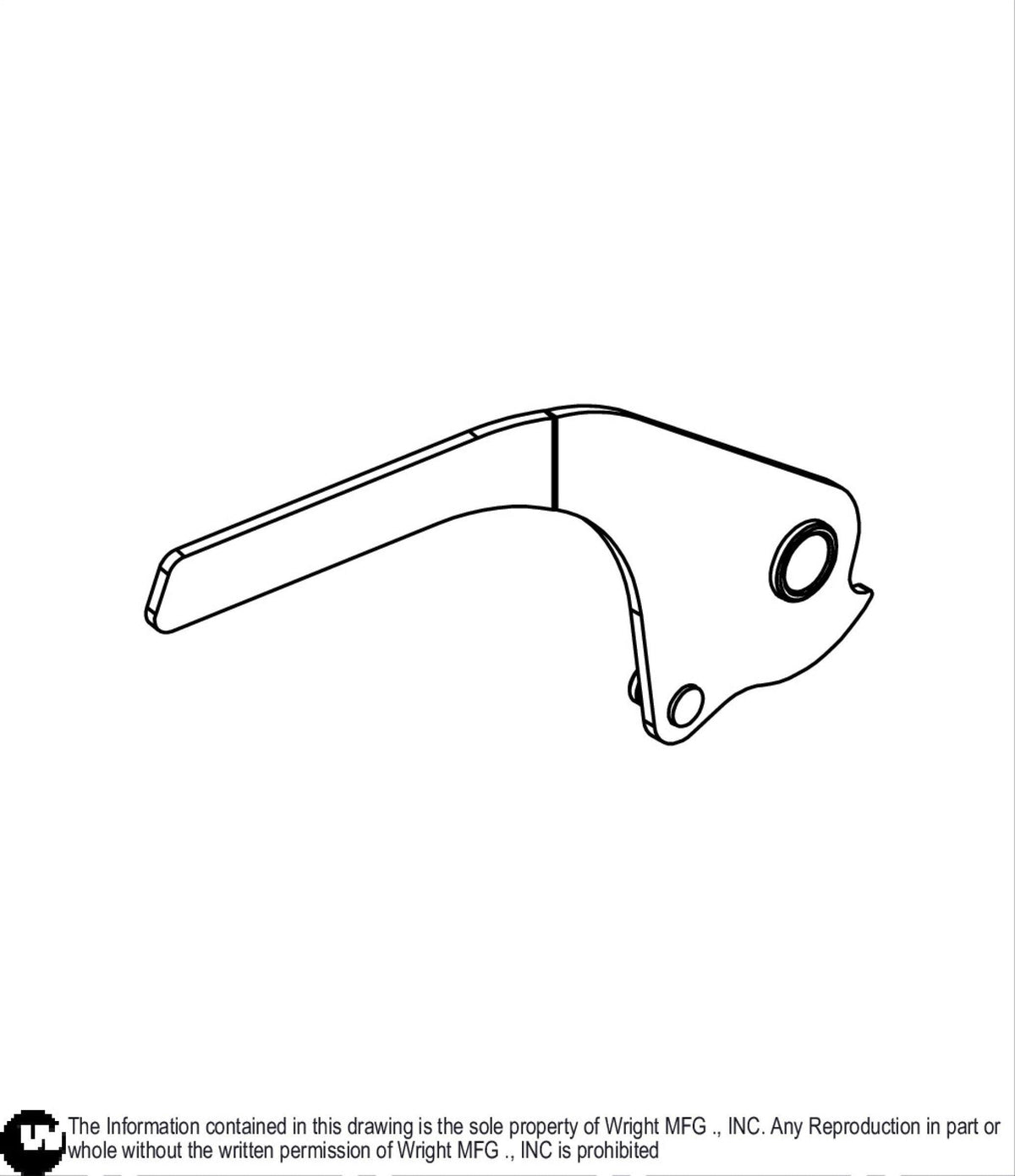 WZ Brake Handle Weldment 93410167 Default Title