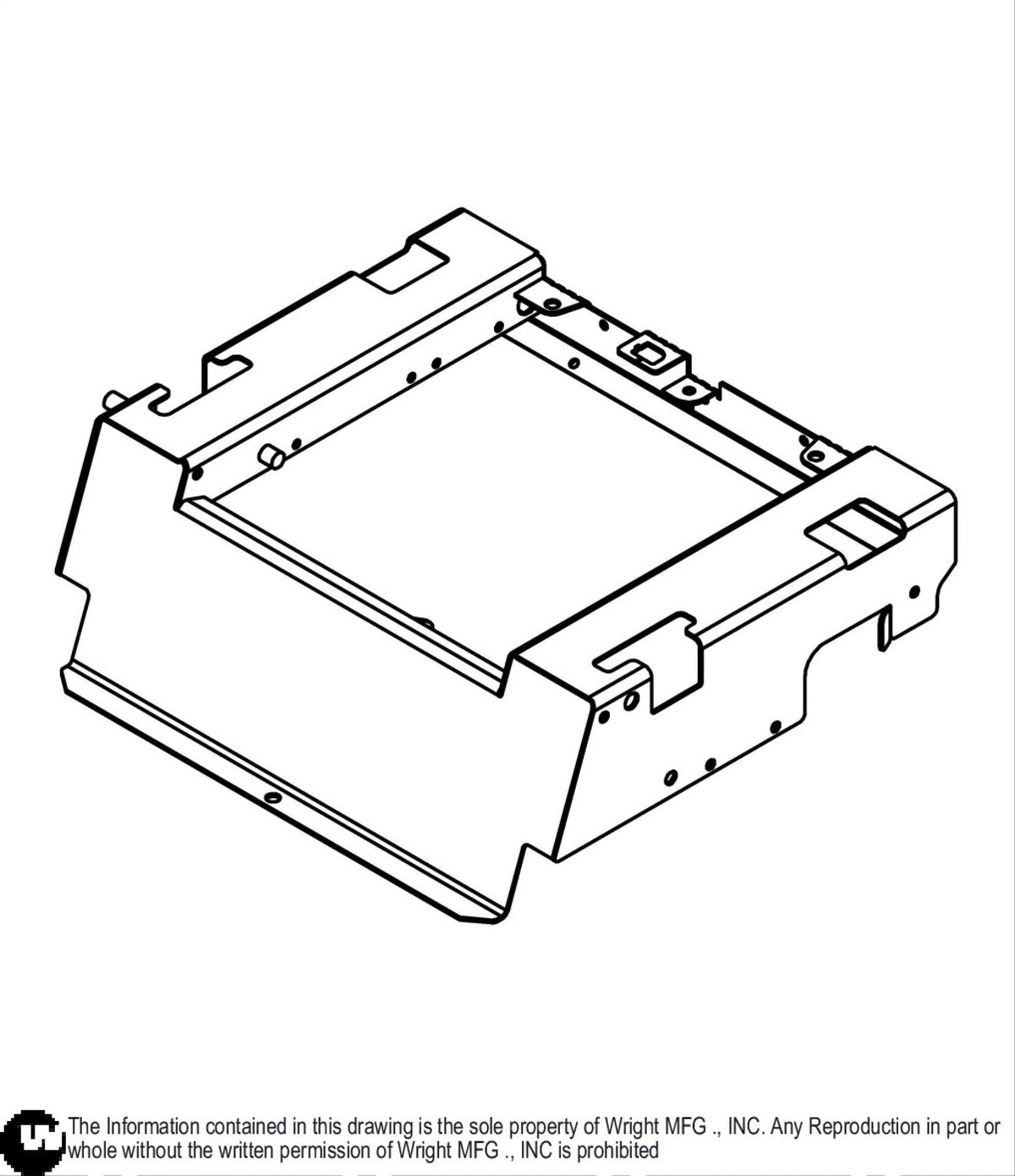 WZ Seat Frame Weldment 93410181 Default Title
