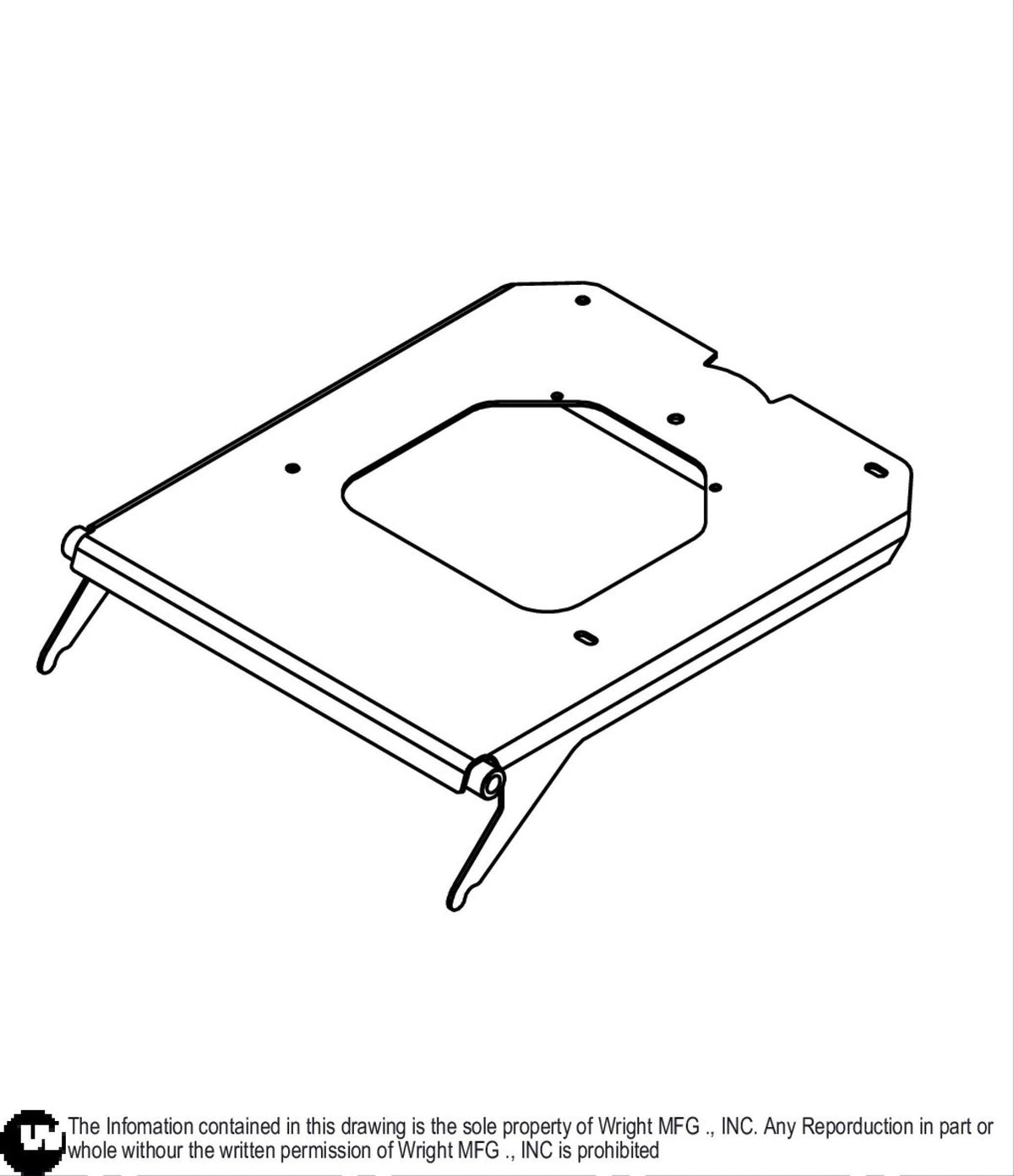 WZ Seat Support Platform 93410182 Default Title