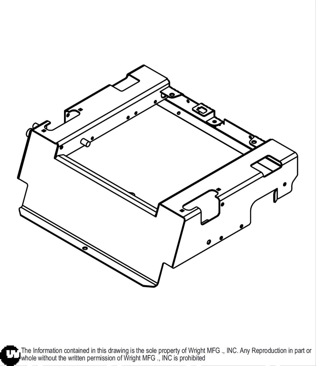WZ Seat Frame Weldment 93410210 Default Title
