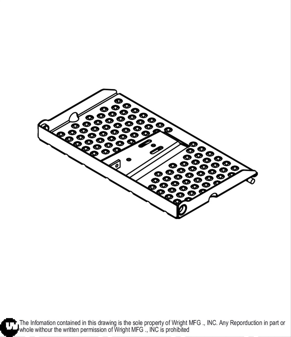 WZK Foot Platform Weldment 93410225 Default Title