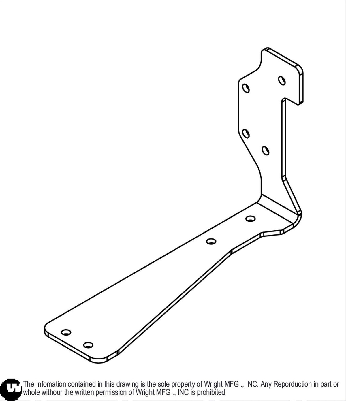 WZK Rear Right Pump Fan Cover Support 93410254 Default Title