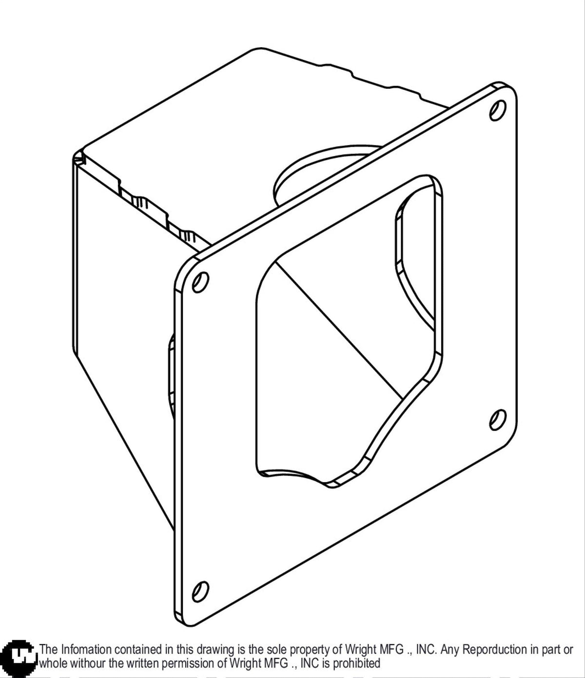 WZK Wheel Motor Support Weldment 93410259 Default Title