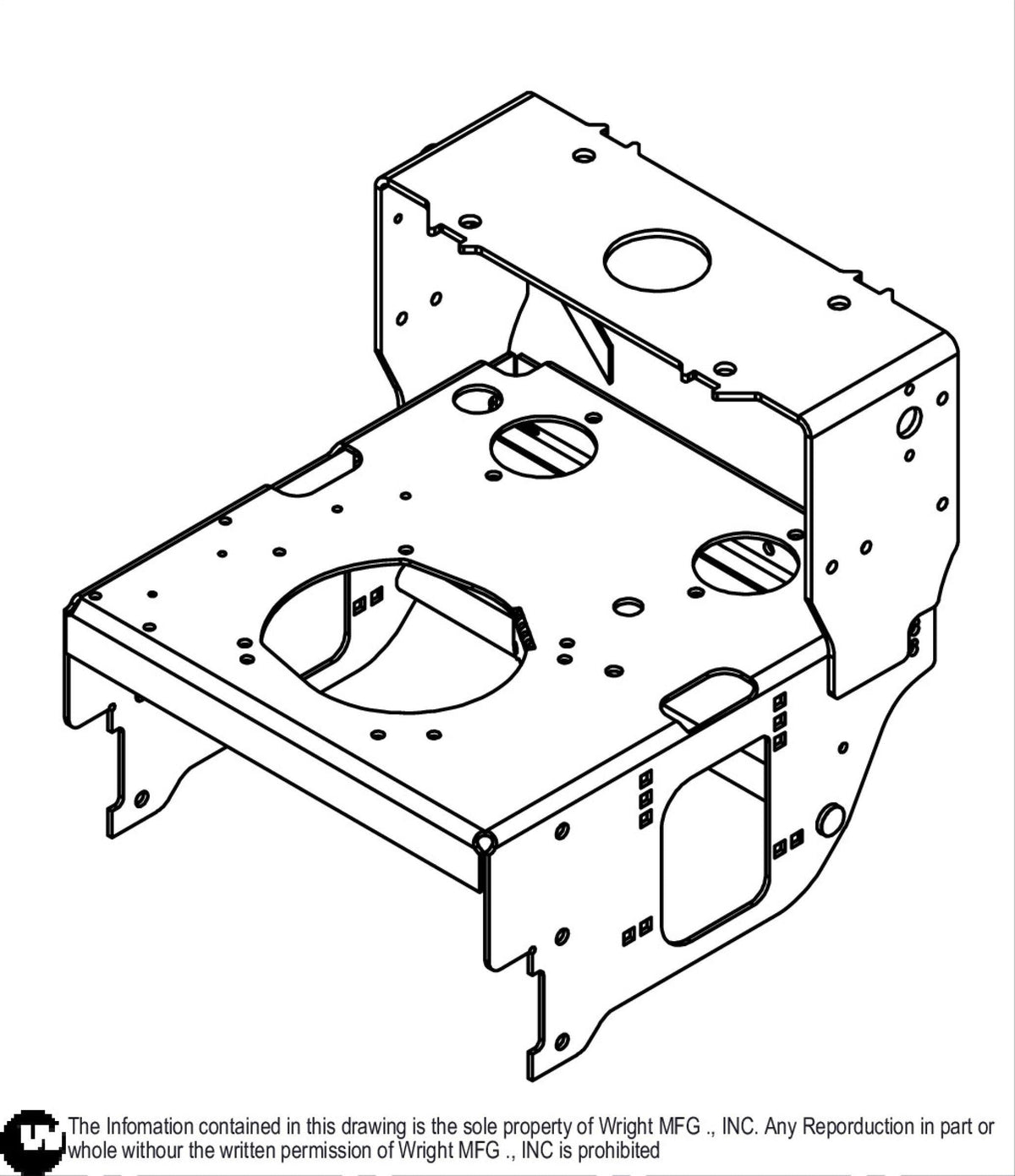 WVP Tractor Body Weldment 93410295 Default Title