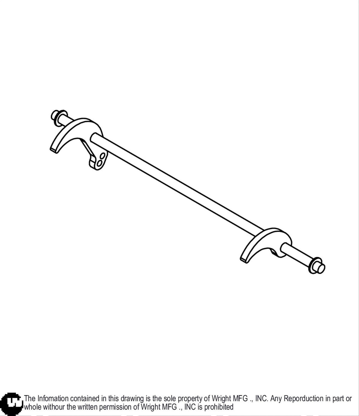 WVP Speed Control Cam Shaft Weldment 93410297 Default Title