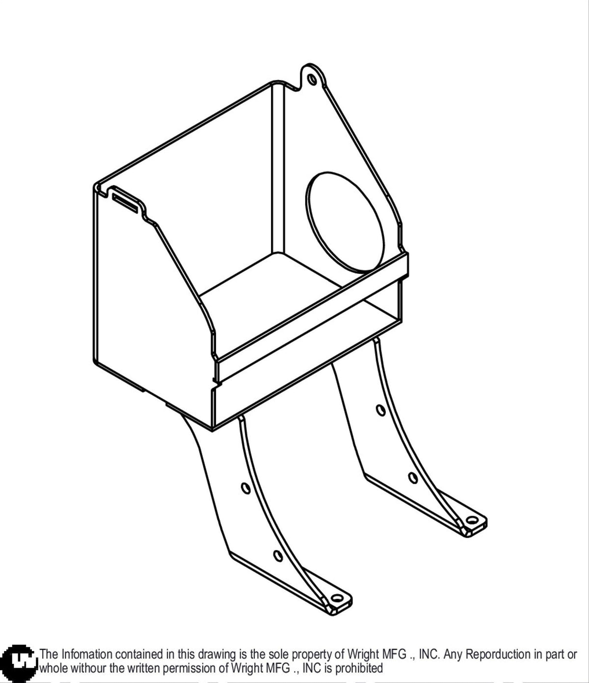WVP Battery Stand Weldment 93410298 Default Title