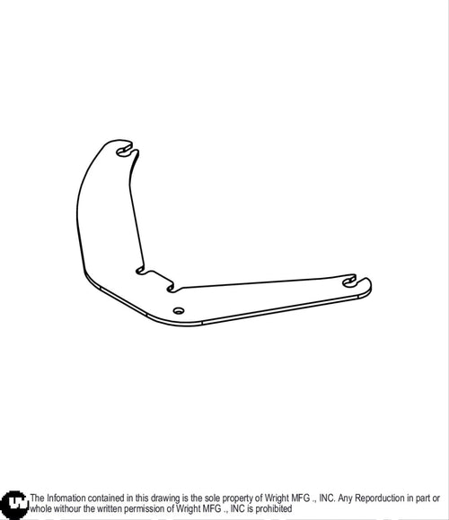 Engine Air Filter Bracket-No Change 93410332 Default Title