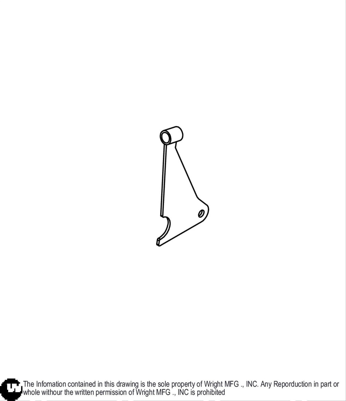 WZTO Brake Lower Lever Weldment 93410338 Default Title