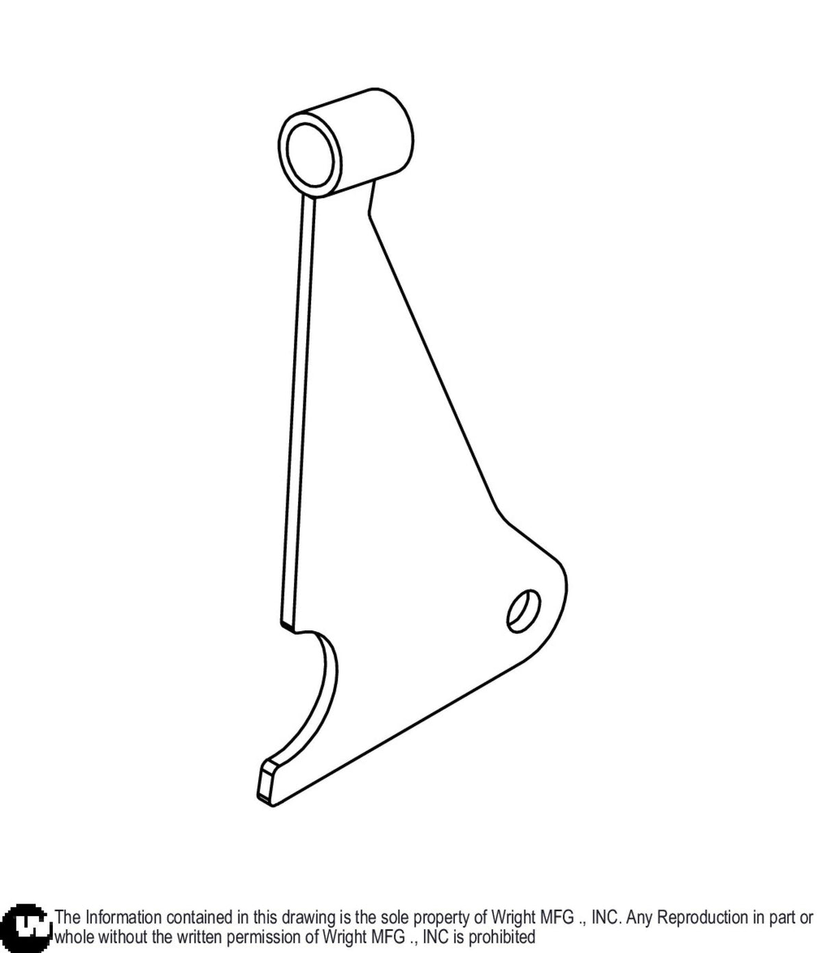 WZTO Brake Lower Lever Weldment 93410356 Default Title