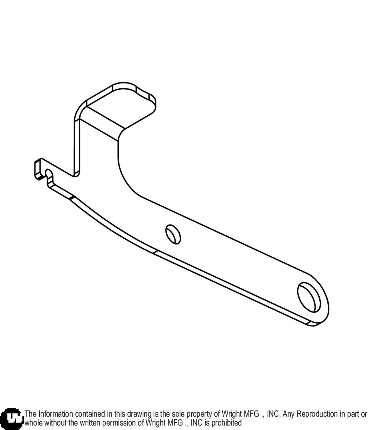 11GA Left WVHC/WVLC Neutral Switch Detent Arm 93410500 Default Title